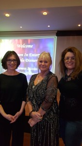 Liz McLaughlin with Women in Enterprise Members at the WIE Gala Dinner 2016