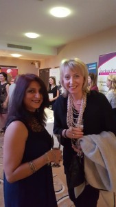 Helen McDonnell & Viji Puliyur-Doherty at the WIE Gala Dinner 2016