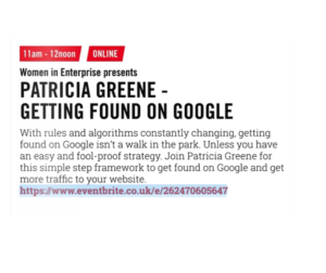 Patricia Greene Event EW22