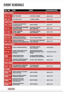 EW 2023 programme summary